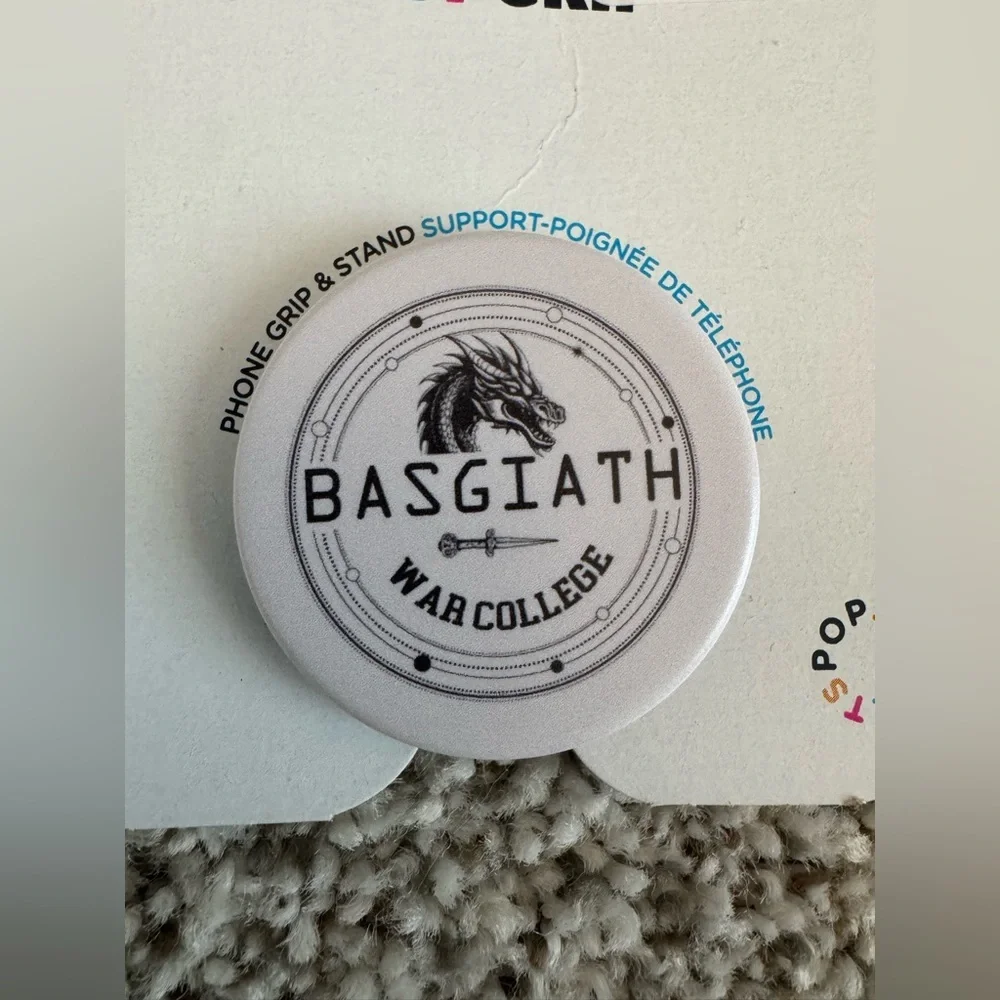 Basgiath War College Popsocket PopGrip - NWT Fourth Wing Merchandise - Picture 2 of 4